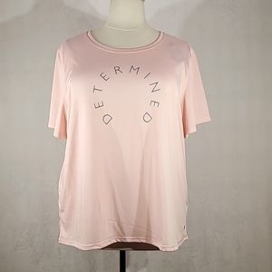 NWT LuLaRoe Rise Confident Tee Scoop Neck size 3XL Pink